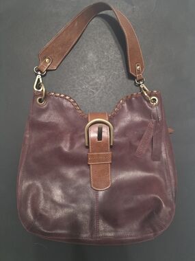 Nino Bossi Genuine Leather hobo Shoulder Bag